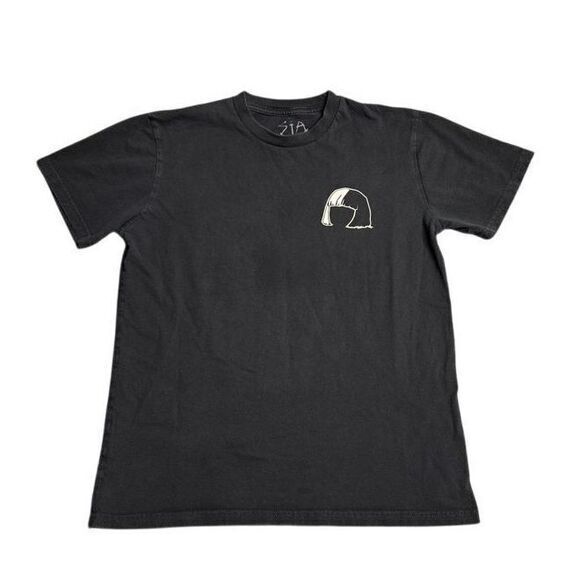 SIA Tour 2016‎ Concert Graphic T-Shirt Black Cotton Band Merch - Picture 1 of 6